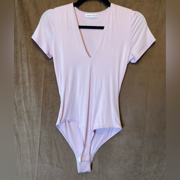 Short Sleeve Bodysuit- lilac - Picture 8 of 8
